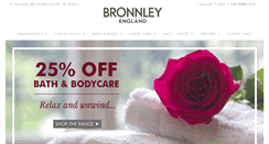 Desktop Screenshot of bronnley.co.uk