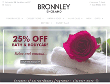 Tablet Screenshot of bronnley.co.uk